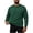 5# Dark Green, variant on Mens Long Sleeve Sweatshirt Fleece Performance Crewneck Sweatshirts For Fall Winter