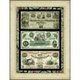 thumbnail image 2 of Unknown 25x32 Black Ornate Wood Framed with Double Matting Museum Art Print Titled - Money, Money, Money III, 2 of 4