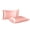 pink, variant on Satin Pillowcase with Cooling Effect for Hot Sleepers, Soft and Smooth, Easy Care, Set of 2, Standard Size 20x30 Inches, Hypoallergenic and Breathable