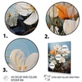 thumbnail image 3 of Designart "White Orange beautyful Snowdrops Flowers III" Floral & Botanical Floater Framed Canvas Print, 3 of 7
