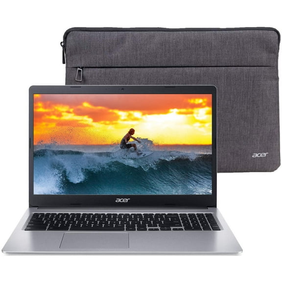 Acer 2022 Flagship Chromebook 15.6" Thin Light Laptop, Intel Celeron N4000(up to 2.60 GHz), 4GB RAM, 96GB Storage (32GB eMMC   64GB Micro SD