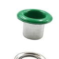 thumbnail image 6 of GUOOL 100 Pieces Eyelet Grommet Tool Round Shape Eyelet Button Heavy Duty Tiny Grommet for Scrapbooking Clothing Curtains Jeans green, 6 of 9