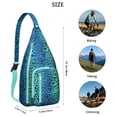 thumbnail image 4 of Fashion Leopard Sling Backpack - Runway-Inspired Print, Lightweight Durable Shoulder Bag, 4 of 4