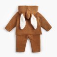 thumbnail image 5 of Sngxgn Boy's 2 Piece Outfit Color Block Drop Shoulder Pullover Sweatshirt and Jogger Sweatpants(Gold,3Y), 5 of 9