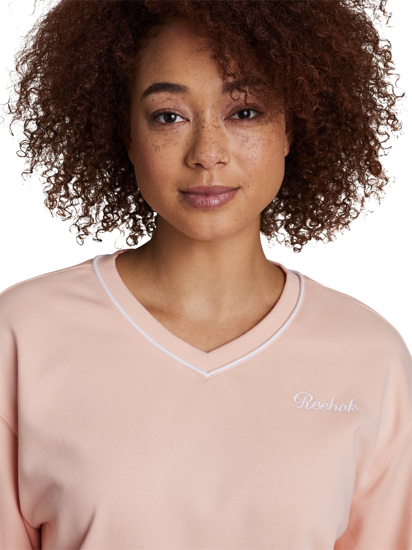 Reebok Courtside Oversize Meet & Greet Crew, Sizes XS-4X