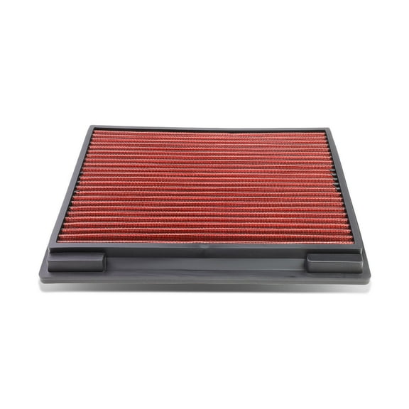 DNA Motoring AFPN-049-RD For 1993 to 1998 Jeep Grand Cherokee 4.0L 5.2L 5.9L Reusable & Washable Replacement High Flow Drop-in Air Filter (Red) 94 95 96 97