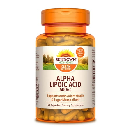 Sundown Naturals® Super Alpha Lipoic Acid 600 mg, 60 Capsules