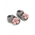 thumbnail image 5 of Topumt Baby Girl Autumn Flower Sneakers Anti-Slip Casual Walking Shoes, 5 of 6
