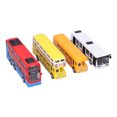 thumbnail image 3 of Juego de juguetes de autobús de aleación para niños, modelo de vehículo educativo para edades tempranas, 4 Uds., 3 of 5