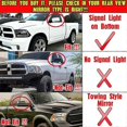 thumbnail image 2 of Left+right Side Door Mirror Cover Case Replacement For Dodge Ram 1500 2009-2012, 2 of 4