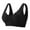 Black, variant on Juslio No Underwire Bra Front Button Bra Backless Seamless Sports Comfortable Bras for Women
