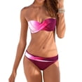 thumbnail image 2 of JoveMarine Bikinis Sets for Women – Two-Piece Gradient Ombre Swimwear, Sexy Bathing Suit for Beach Pool Hot Spring, Summer Spring Vacation,Pink L, 2 of 6