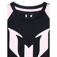 thumbnail image 2 of Messi Girls Athletic Lifestyle Jersey with Short Sleeves, Sizes 4-16, 2 of 3
