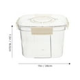 thumbnail image 4 of ONAPARTER Rice Container Airtight Rice Container Large Capacity Rice Container Rice Storage Container （As Shown）, 4 of 6
