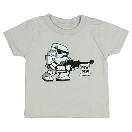 pew pew stormtrooper shirt