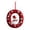 O, variant on 26 Letters Christmas Tree Decoration Pendant, Christmas Tree Personalized DIY Ornaments, Xmas Tree Hanging Decor (O)