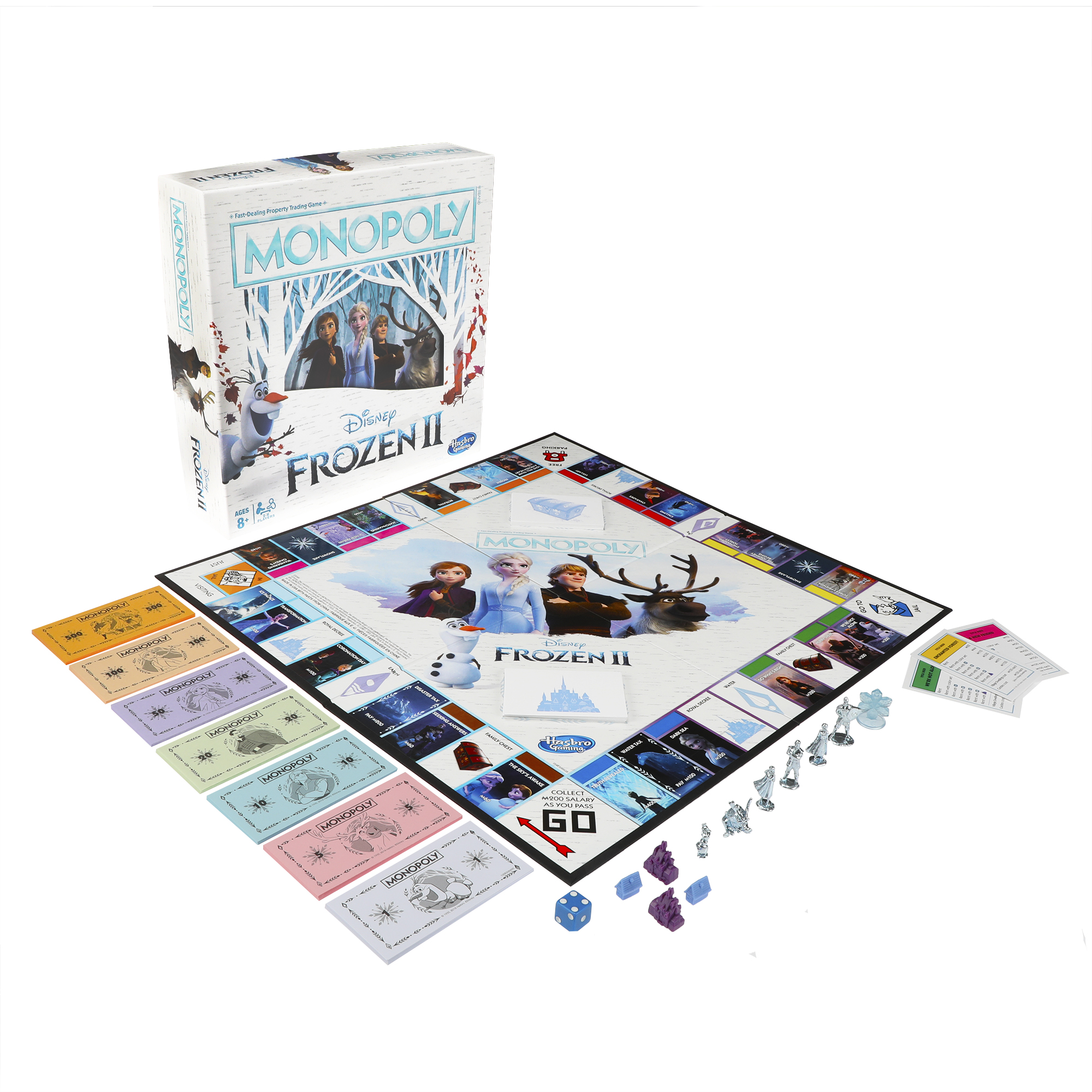 Monopoly Game: Disney Frozen 2 Edition Board Game for Kids Ages 8 and Up - image 2 of 5