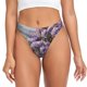 thumbnail image 1 of Fotbe Lilacs Teapot Scenic Painting Tanga Sin Costuras para Mujer con Estampado – Panties Invisibles, Transpirables y Cómodos para Uso Diario-3X-Large, 1 of 6