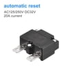 thumbnail image 3 of Circuit Overload Protector 20A AC125/250V DC32V Automatic Reset Thermal Circuit Breaker 2pcs, 3 of 5