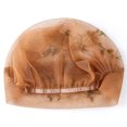 thumbnail image 3 of Coofit Turban Bandeau Brodé Fleur Élégant Doux Tuque Bandeau Couvre-Chef Enveloppe, 3 of 10