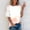 Beige, variant on Mothers Day Gifts Women Summer Tie Dye Plus Size T-Shirt, Short Sleeve Round Neck Casual Loose T-Shirt Top, Gift on