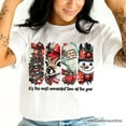 thumbnail image 2 of It's Most Wonderful Time Of The Year T‑Shirt, Reindeer, Santa, Snowman Vintage Tee for Christmas, 2 of 10