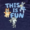 thumbnail image 3 of Bluey Pajamas Boys' This is Fun Ultra Soft Tight Fit Sleep Set, 3 of 5