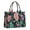 Pioneer Flower Floral, variant on Large Capacity Tote Bag,Pioneer Flower Floral Print Pattern Handbag Fashion Luxury Tote Bag,15.7"x13"x 5.1" Inches,Laptop Compatible