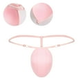 thumbnail image 2 of Men's Bulge Enhancing Underwear Thong with Sponge Cup Swimwear Padded Panties Low Waist Adjustable Panties Briefs, 2 of 8