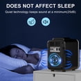 thumbnail image 3 of Mini Fridge Black, 4 Liter/6 Cans Skincare Fridge for Bedroom, 110V AC/12V DC Portable Thermoelectric Cooler and Warmer Small Refrigerators for Beauty & Makeup, Dorm Office and Car, 3 of 9