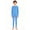 Blue, variant on Thermals Long Johns for Boys Girls Fleece Lined Top and Bottom Long Sleeve Underwear Base Layer Set Green 13-14