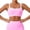 Red, variant on KHONTS Workout Crops Tanks Tops for Women Scoop Neck U Back Sports Bra Padded Yoga Camisole with Built in Pads Sky Blue XL