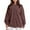 Brown, variant on Lenago Oversized Sweatshirt for Women Fashion Casual Long Sleeve Round Neck Ladies Sweatshirt Tops Blouse Fall Winter Outfits Clothes