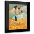 thumbnail image 1 of West, Ronald 13x18 Black Modern Framed Museum Art Print Titled - Watching Clouds, 1 of 5