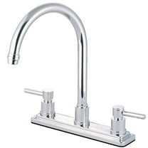 Kingston Brass KS8791DLLS Concord Centerset Kitchen Faucet, Polished Chrome