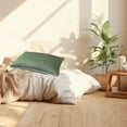thumbnail image 6 of Zmeidao 2Pcs Cooling Pillowcase, Cool Silk Latex Pillow Cover 18.89×29.1inch Soft Comfortable Machine Washable Pillow Case, 6 of 7