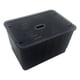 thumbnail image 4 of Acuario de tortugas, hábitat de acuario de tortuga, tanque de tortugas de ventilación, caja de caja de reproducción para rana, cangrejo de río, Negro l, 4 of 9