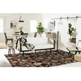 thumbnail image 4 of SAFAVIEH Blossom Lennon Floral Wool Area Rug, Charcoal/Multi, 6' x 6' Square, 4 of 13