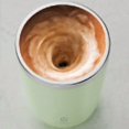 thumbnail image 1 of Taza de café con agitador magnético automático, taza giratoria para mezclar en casa, oficina o viajes, divertido vaso mezclador de acero inoxidable, 1 of 7