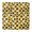 Black White Checker, variant on Black White Checker Sunflower Pattern Square Fitted Tablecloth with Elastic Edge,Square Table Cover,Washable Elastic Table Cover for Home Kitchen Party Decor 34"x34"