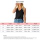 thumbnail image 4 of Mujer Satén de seda Tank Top Cuello en V Casual Color puro Satén de seda Camisola básica Camisa sin mangas, 4 of 7