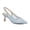 Blue, variant on XYD XYD Women Pointy Toe Slingback Pumps Rhinestones Studded Mesh Low Heels Party Evening Shoes Size 7 Blue
