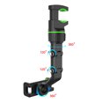 thumbnail image 4 of Support de Téléphone Portable Multifonction Universel Type Clip Car Rétroviseur Maison Bureau Support de Téléphone Portable Rotation 360° Pince, 4 of 8