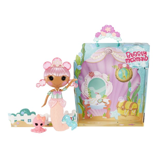 Lalaloopsy™ Bubbly Mermaid™ Doll Laguna Sea Splash™ with Pet Octopus