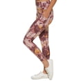 thumbnail image 3 of Calvin Klein Women's Performance Printed High Waist 7/8 Length Leggings Red Size Small, 3 of 3
