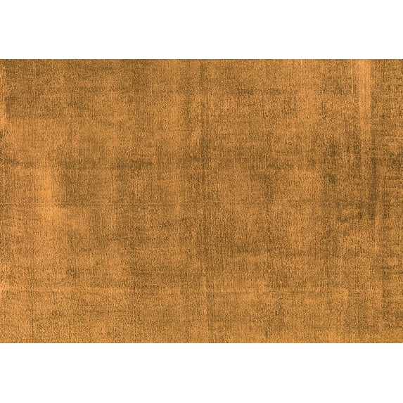 Ahgly Company Indoor Rectangle Oriental Orange Industrial Area Rugs, 8' x 12'