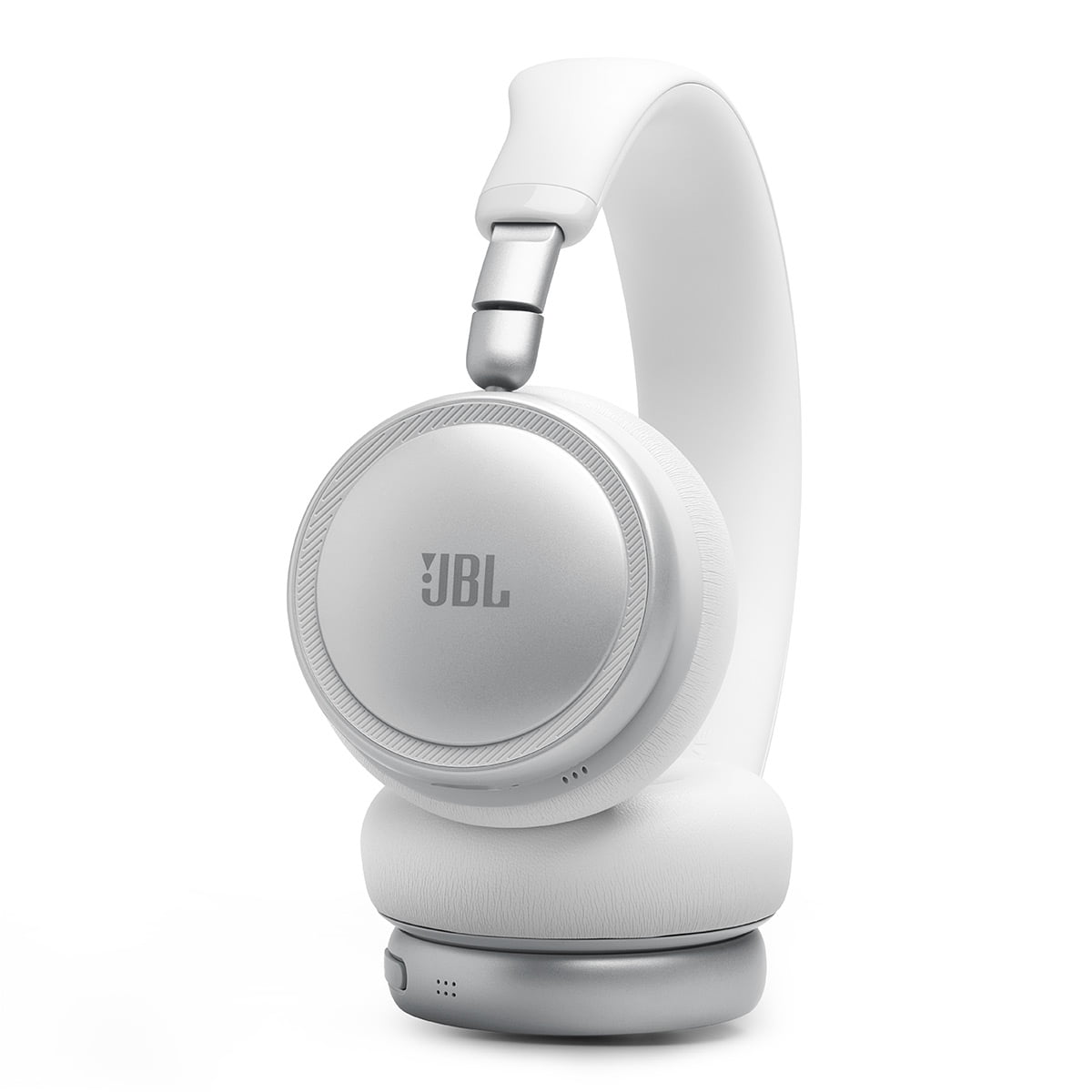 JBL Live 680NC Wireless Over-Ear Noise Cancelling Headphone Bundle with gSport Case (White)