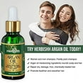thumbnail image 4 of Aceite de argán Herbishh Puro Marroquí para Piel y Cabello 30ml Nutrición Profunda Protección Anti-UV, 4 of 5