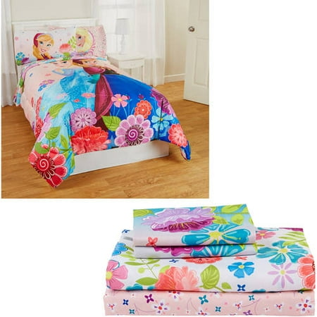 Your Choice Kids Bedding Comforter with Sheet Set Included, Shopkins, Frozen, Paw Patrol, Peppa Pig and more!