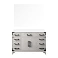 thumbnail image 2 of White Quartz Top Bath Vanity 48"x22" - Oak With 46" Mirror & Soft Close Drawers Abundant Interior Storage 48 In W X 22 D Bathroom Cabinet And 46 In. Copious Drawer Space, 2 of 2